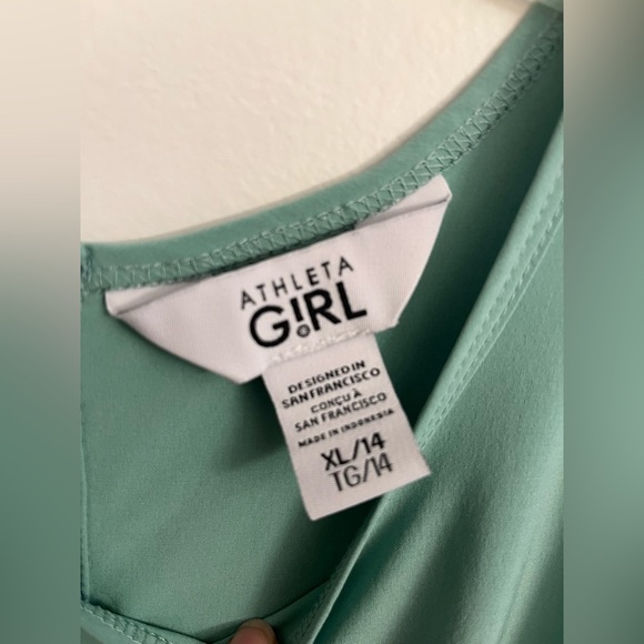 Athleta Girl Green Romper - Picture 9 of 9